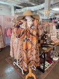 Golden Boho Dress