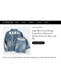 MAMA + MINI Denim Jackets
