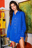 Fall Blues Romper