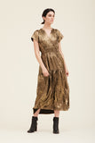 Golden Holiday Dress