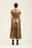 Golden Holiday Dress
