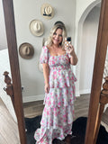 Blossoms of Spring Maxi Dress
