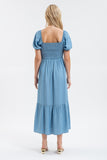 Chambray Midi Dress