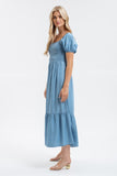 Chambray Midi Dress