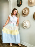 Spring Stripes Dress