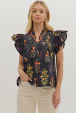 Moonlit Garden Top