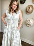 Polka Dot Garden Party Dress