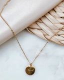 God is Greater Coin Necklace