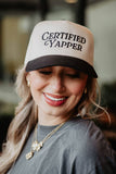 Certified Yapper Vintage Trucker Hat