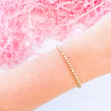 3mm Beaded Bracelet