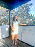 On The Go Sage Dress