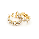 Perfectly Pearl Hoop Earrings