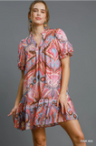 Golden Boho Dress