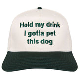 Hold My Drink Vintage Trucker Hat