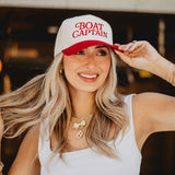 Boat Captain Vintage Trucker Hat