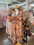 Golden Boho Dress