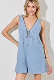 Free Day Denim Romper