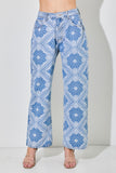Spiraling Fun Jeans