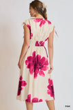 Bloom Midi Dress - Pink