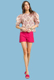 Blushing Vintage Top
