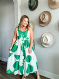 Painted Palms Dress