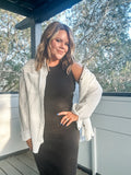 Charcoal Midi Tank Dress