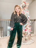 Forest Velvet Pant