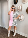 Half Hearted Sequin Mini Dress