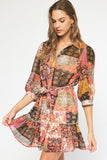 Falling For Paisley Dress