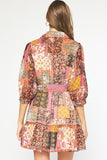 Falling For Paisley Dress