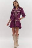 Plum Perfect Dress