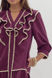 Plum Perfect Dress
