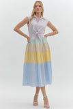 Spring Stripes Dress