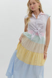 Spring Stripes Dress