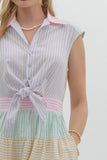 Spring Stripes Dress