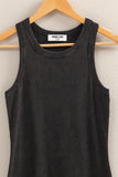 Charcoal Midi Tank Dress