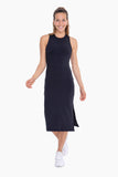 Racerback Body Con Midi Dress