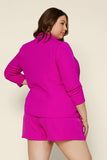 Pink Pop Blazer - Extended Sizes