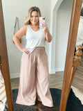 Breezy Wide Leg Pants in Mocha