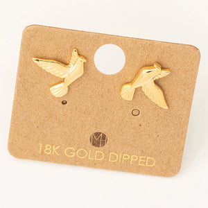 Mini Bird Earrings