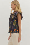 Moonlit Garden Top
