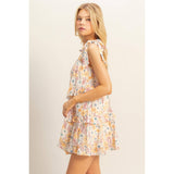 Layla Floral Tie Strap Dress