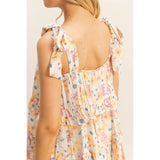 Layla Floral Tie Strap Dress
