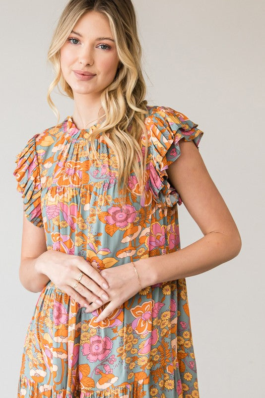 Farrah Floral Dress