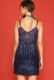 Midnight Ombre Sequin Dress