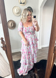 Blossoms of Spring Maxi Dress