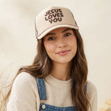 JESUS LOVES YOU Trucker Hat