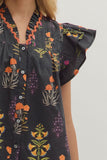 Moonlit Garden Top