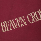 MAKE HEAVEN CROWDED Embroidered  Sweatshirt