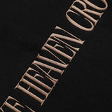 MAKE HEAVEN CROWDED Embroidered  Sweatshirt